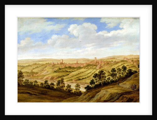 Richmond Castle, Yorkshire, c.1640-41 by Alexander Keirincx