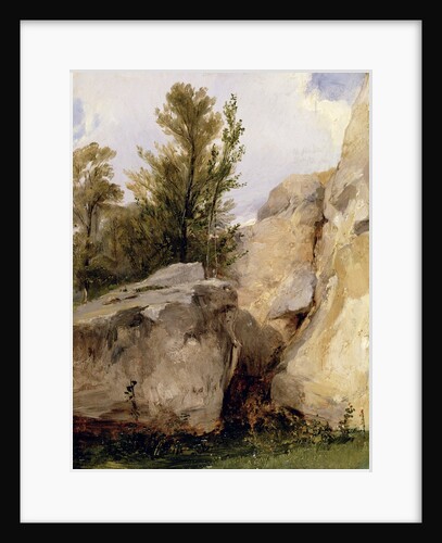 In the Forest of Fontainebleau, c.1825 by Richard Parkes Bonington