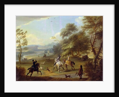 A Hawking Party, c.1690 by Jan Wyck