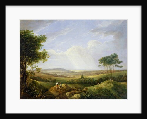 Landscape with Figures by Captain Thomas Hastings