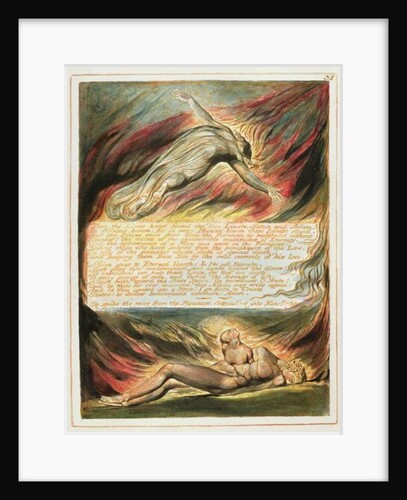 Then the Divine Hand... by William Blake