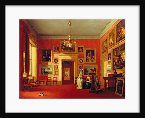 Lord Northwick's Picture Gallery at Thirlestaine House, c.1846-47 by Robert Huskisson