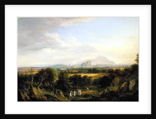 A View of Edinburgh from the West, c.1822-26 by Alexander Nasmyth