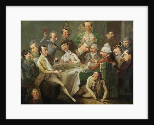 A Caricature Group, c.1776 by John Hamilton Mortimer