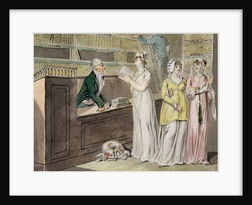 The Circulating Library by Isaac Cruikshank