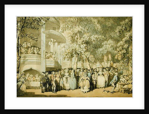 Vauxhall Gardens, c.1784 by Thomas Rowlandson
