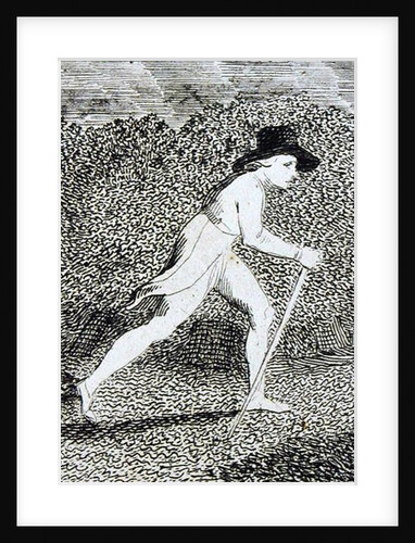 The Traveller Hasteth in the Evening, plate 15 from 'For Children. The Gates of Paradise', 1793 by William Blake