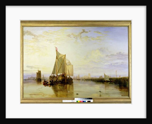 Dort or Dordrecht: The Dort Packet-Boat from Rotterdam Becalmed, 1817-18 by Joseph Mallord William Turner