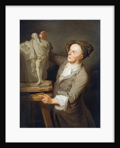 Louis-Francois Roubiliac Modelling his Monument to Shakespeare by Adrien Carpentiers