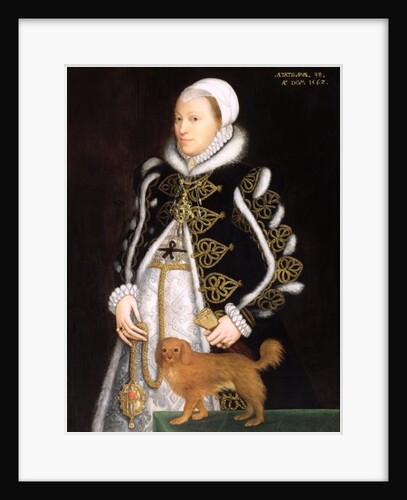 Portrait of a Woman, probably Catherine Carey, Lady Knollys by or Muelen Steven van der Meulen