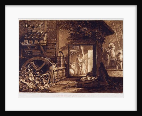 Pembury Mill, Kent, engraved by Charles Turner 1853-74 by Joseph Mallord William (after) Turner