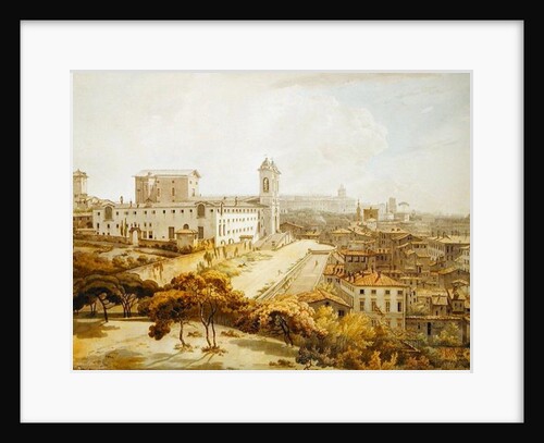 A View of Rome taken from the Pincio, 1776 by William Pars