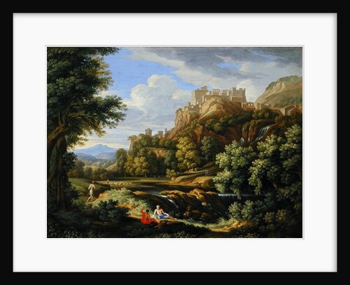Classical Landscape, 1717 by Bernard III Lens