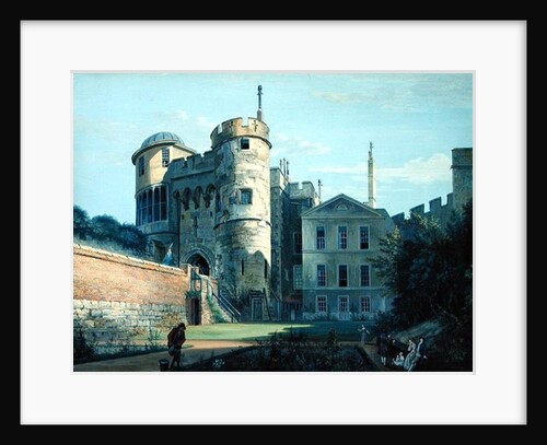 The Norman Gate and Deputy Governor's House by Paul Sandby