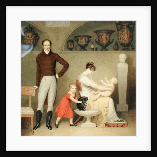 The Artist and his Family, 1813 by Adam Buck