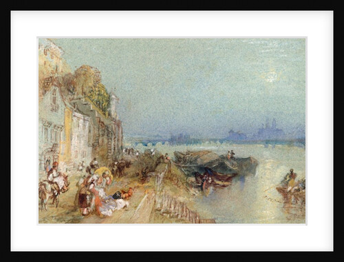 Andernach, 1817 by Joseph Mallord William Turner