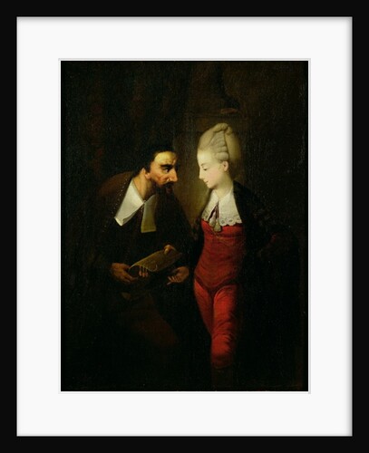 Portia and Shylock by Edward Alcock
