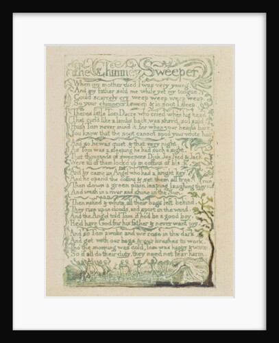 The Chimney Sweeper by William Blake