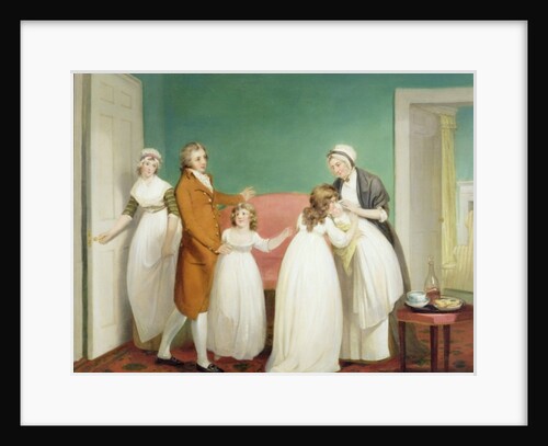 Birth of the Heir, c.1799 see also 145617 by William Redmore Bigg