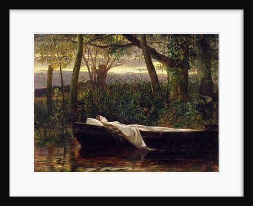 The Lady of Shalott, 1862 by Walter Crane