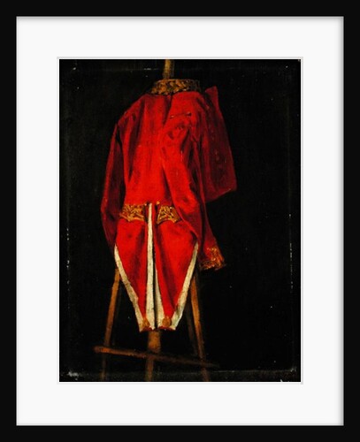 Study of a Coat belonging to John Fane 11th Earl of Westmorland by Joseph Edgar Boehm