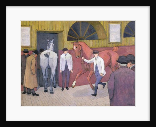 The Horse Mart by Robert Polhill Bevan