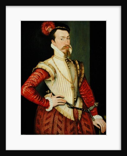 Robert Dudley 1st Earl of Leicester, c.1560s by or Muelen Steven van der Meulen