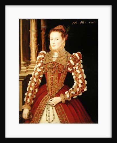 Portrait of a Woman, 1567 by English School