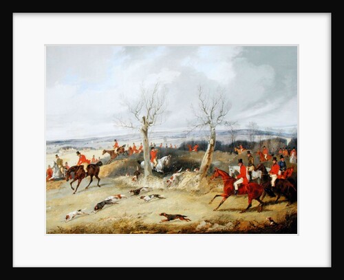Hunting Scene, In Full Cry by Henry Thomas Alken