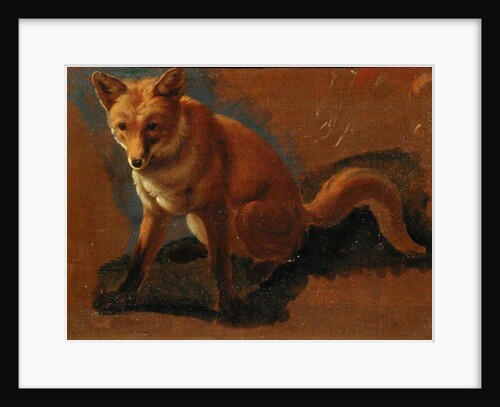 Study of a Fox by Jacques-Laurent Agasse