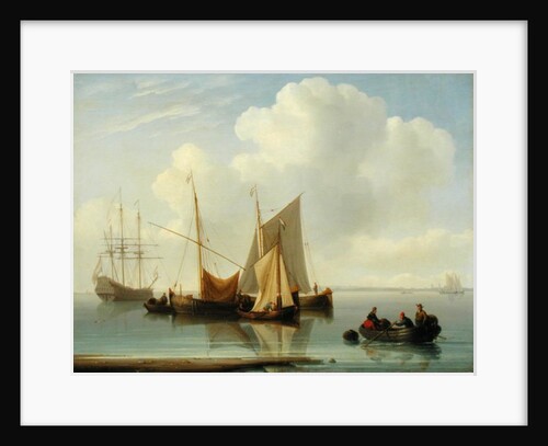 Dutch Sailing Vessels, 1814 by William Anderson