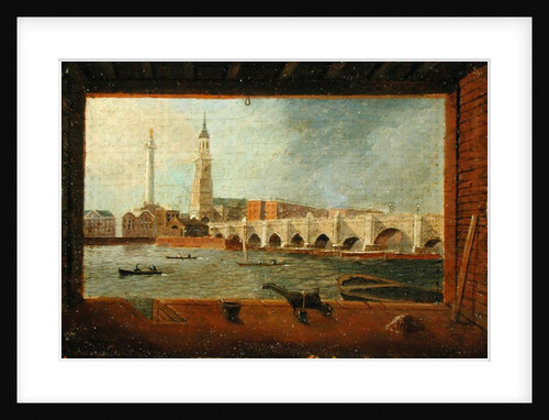 A View of London Bridge by Daniel Turner