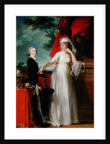 Margaret Callender and her son James Kearney, 1795 by Jean Laurent Mosnier