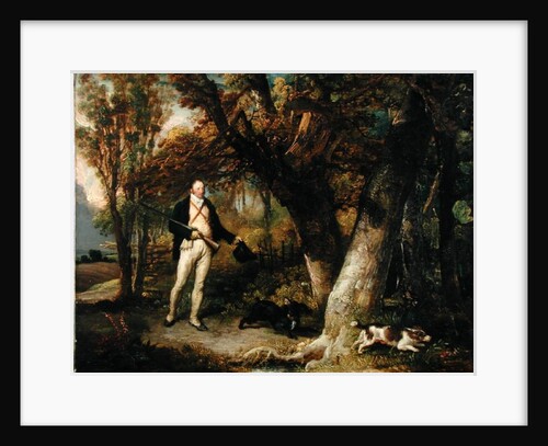 Portrait of the Rev. Thomas Levett and Favourite Dogs, Cock-Shooting, 1811 by James Ward