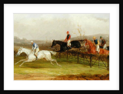 Steeplechasing: The Brook by William Joseph Shayer