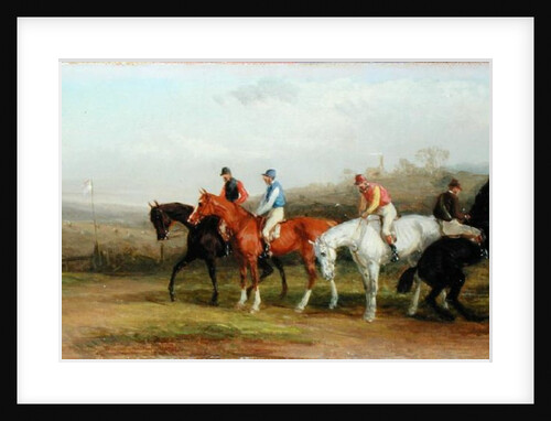 Steeplechasing: At the Start by William Joseph Shayer