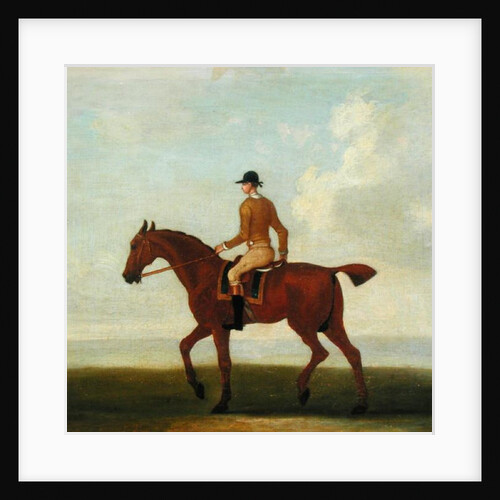 A Chestnut Racehorse with Jockey Up, c.1730 by James Seymour