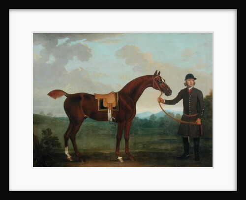 Old Fox held by a Groom by James Seymour