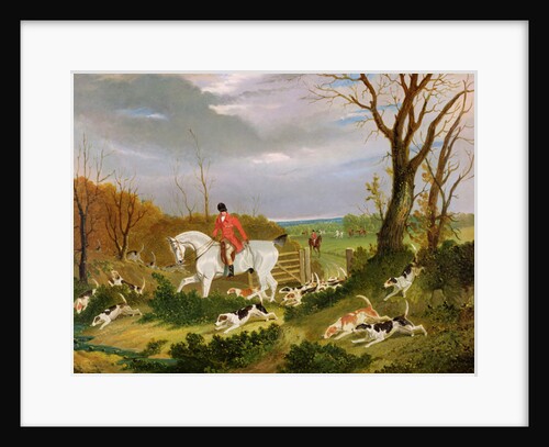The Suffolk Hunt - Going to Cover near Herringswell by John Frederick Herring Snr