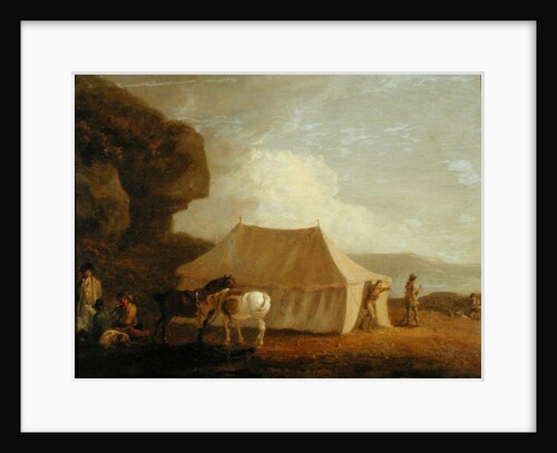 The Shooting Party by Julius Caesar Ibbetson