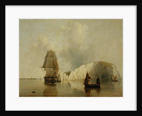 Off the Needles, Isle of Wight by Edward William Cooke