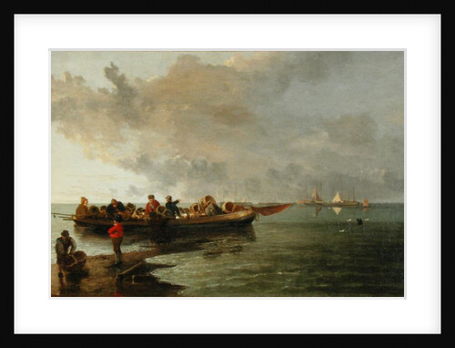 A Barge with a Wounded Soldier by John Crome