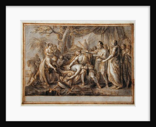 Achilles Lamenting the Death of Patroclus, 1760-63 by Gavin Hamilton