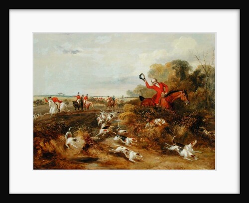 Capping on Hounds, Bachelor's Hall, 1836 by Francis Calcraft Turner