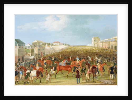 Epsom Races: The Race Over by James Pollard