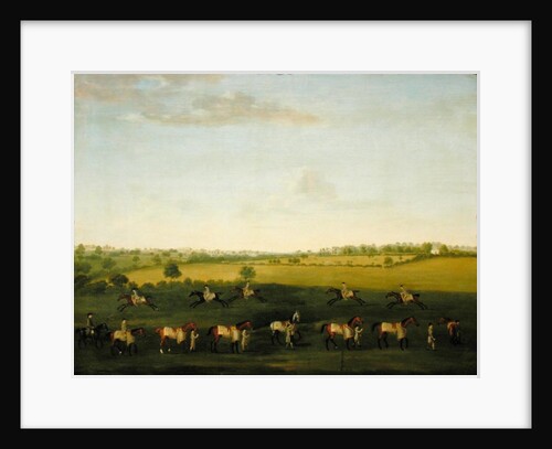 Sir Charles Warre Malet's String of Racehorses at Exercise by Francis Sartorius