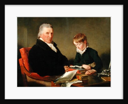 Francis Noel Clarke Mundy and his Grandson, William Mundy, 1809 by Ramsay Richard Reinagle