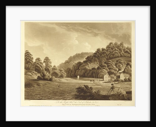 View at Redbrook in the River Wye by Edward Dayes