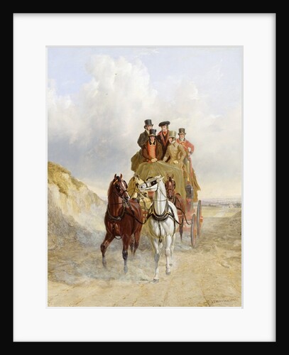 The Royal Mail Coach on the Road, 1841 by John Frederick Herring Snr