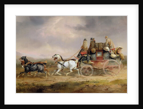 Mail Coaches on the Road: The Louth-London Royal Mail Progressing at Speed by Charles Cooper Henderson